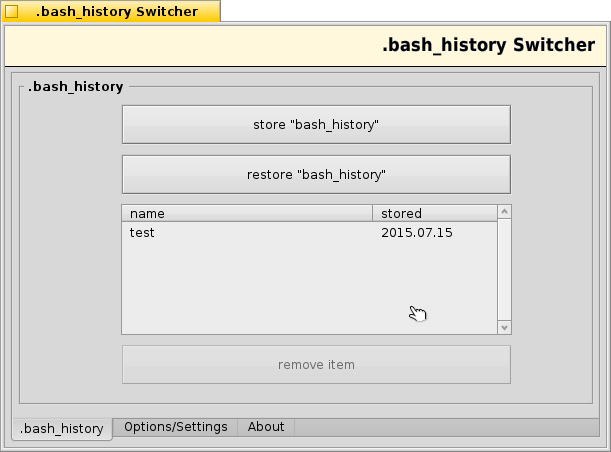 A program to manage bash_Histories